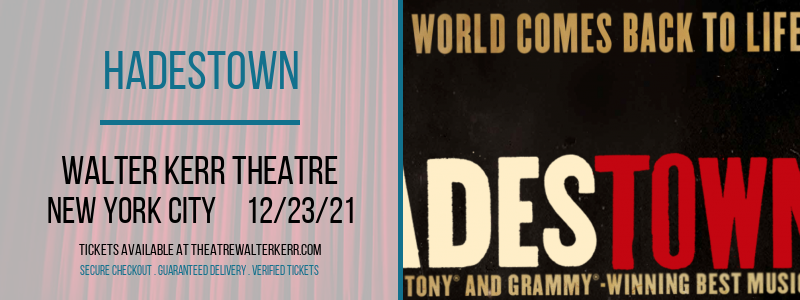 Hadestown [CANCELLED] at Walter Kerr Theatre