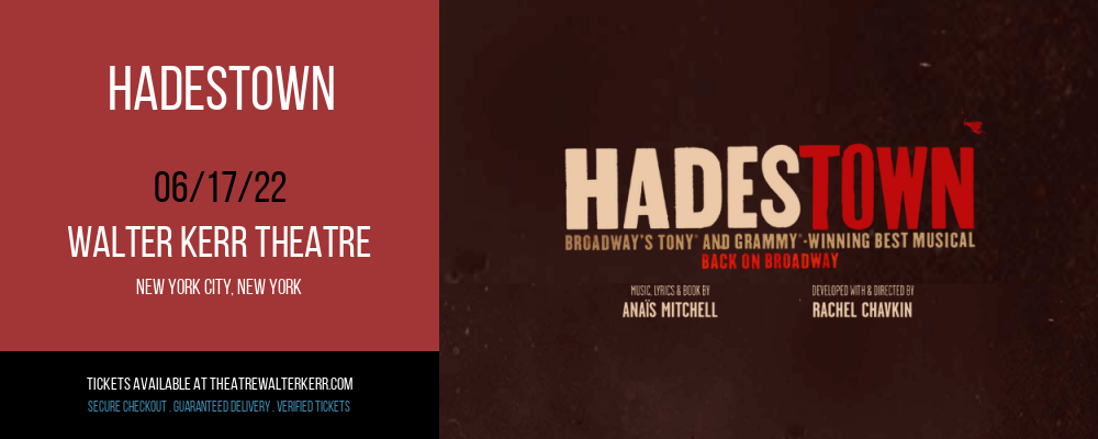 Hadestown at Walter Kerr Theatre