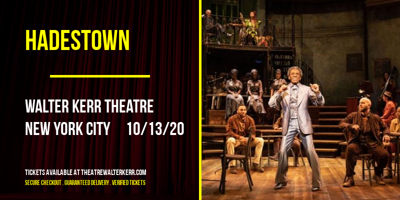 Hadestown at Walter Kerr Theatre tickets Hadestown at Walter Kerr Theatre