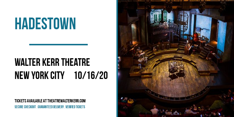 Hadestown at Walter Kerr Theatre tickets Hadestown at Walter Kerr Theatre
